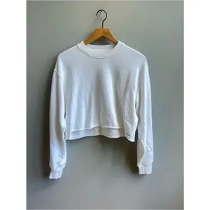 TNA Aritzia Sweatfleece Terry Fleece Perfect Fit Crew Neck Pullover Sweatshirt M thumbnail 3