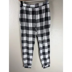 Kyte Baby Women’s Bamboo Pajama Set Size Small Matching Top Pants Plaid Gingham thumbnail 8