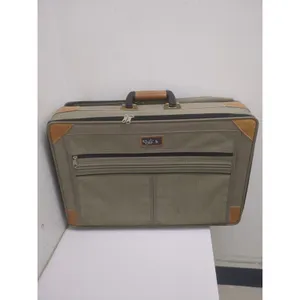 Diane Von Furstenberg DVF Vintage Luggage Green Travel Carryon 22"x 6" x 14" thumbnail 2