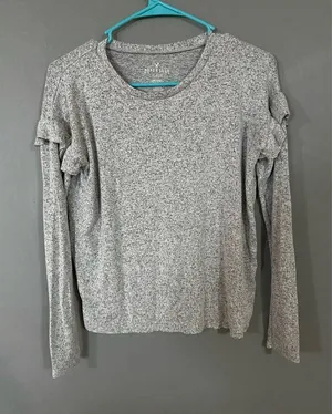American Eagle Soft And Sexy Plush Long Sleeve Shirt Size XSmall thumbnail 1