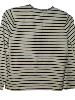 J. Crew Long Sleeve Striped Blouse Size Small thumbnail 2