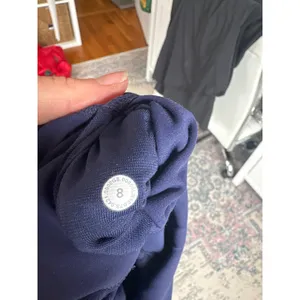 Lululemon Align High-Rise‎ Pant 25 Navy Blue Graphic Logo Size 8 Nulu Leggings thumbnail 5