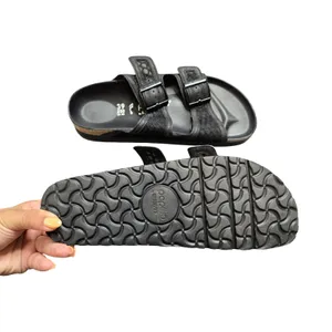 Birkenstock‎ Papillio Arizona Flex Black Platform Sandals Size: 39 thumbnail 3