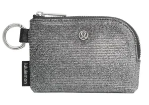 Clippable Card Pouch Glitter  Dark Silver/Graphite Grey/Silver thumbnail 1