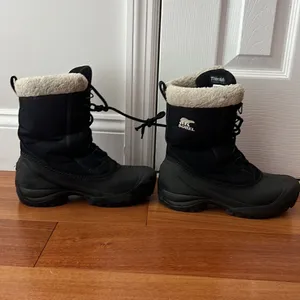 ‎Sorel Black lace insulated waterproof winter boots size 6 thumbnail 2