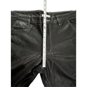 Urban Outfitters BDG Leila Faux Leather Carpenter High‎ Rise Pants sz 27 thumbnail 8