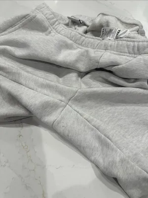 Aritzia TNA Sweatfleece Cozy Fleece‎ Mega Fit Cargo Pants Black Women’s XL thumbnail 11