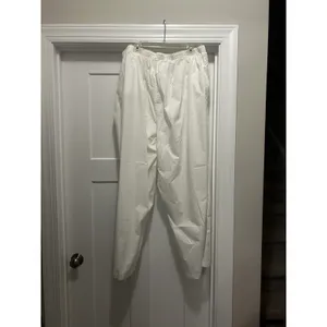 SKIMS Pajama Pants Size 3X White Poplin Sleep Elastic Waist Pockets Lounge Cozy thumbnail 7