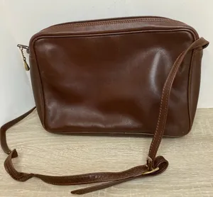 Vintage Italian leather Crossbody bag thumbnail 1