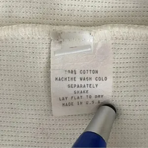 F. H. Clothing Off White Cotton Mock Neck Boxy Pullover Womens Sweater SZ L thumbnail 11
