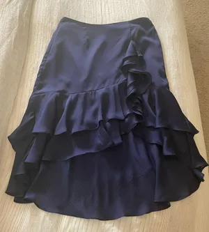 fab'rik Navy MIDI Skirt thumbnail 2