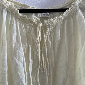Free People Beach Day Oversized Semi Sheer Top Yellow Size Large thumbnail 4