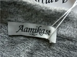 amika Heathered Gray Long-Sleeve Pajama Top & Drawstring Shorts xl thumbnail 6