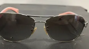 Coach Stylish Black and Silver Sunglasses thumbnail 1