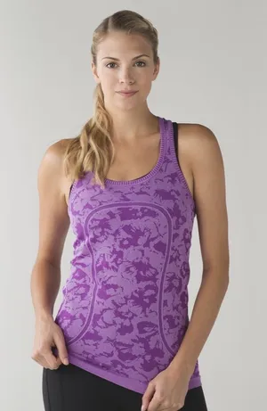 Lululemon Swiftly Tech Racerback Heathered Tender Violet size 8 thumbnail 1