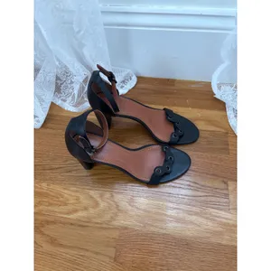 Coach Women's Leather‎ Ankle Strap Block Heel Sandals Size 8 thumbnail 3
