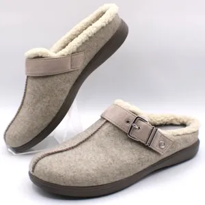Bzees LifeStride Eternity Women 9M Clog Slippers Buckle Strap Knit Lined Outdoor thumbnail 1