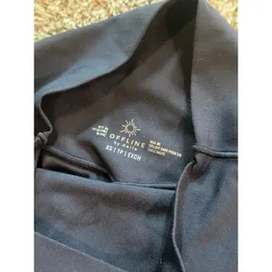 OFFLINE by Aerie Real Me High Rise 7/8 Legging Black XS Slim Fit Active Yoga‎ thumbnail 3