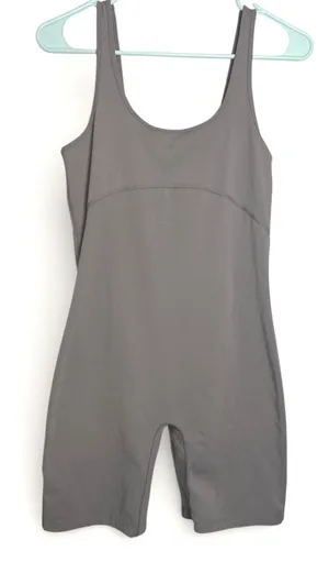 Women's Biker Short Romper Athletic Unitard One Piece Jumpsuit Medium‎ thumbnail 1