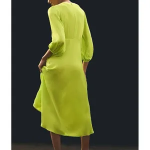NWT Farm Rio Piping Puff Sleeve Dress thumbnail 4