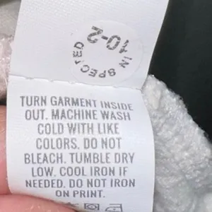 Aerie‎ Warm Wishes Graphic Long Sleeve Tee L White Mountain Graphic Lounge Top thumbnail 6