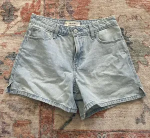 Hollister High Rise Relaxed Jean Shorts thumbnail 1