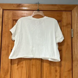 La Luna Human Kind Be Both Cropped Tee Shirt Extra Large thumbnail 3