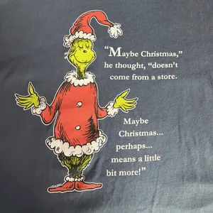 Life is Good Christmas Grinch Long Sleeve Crusher Tee XXL holiday Santa Women’s thumbnail 9