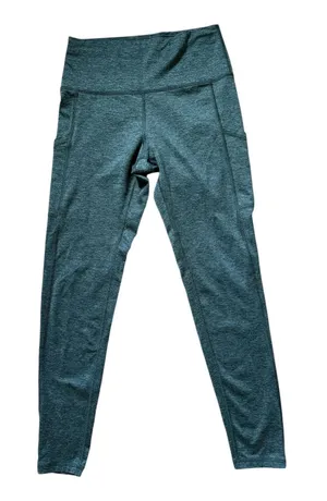 Aerie Chill. Play. Move. High-Waisted Heathered Pocket Leggings thumbnail 1