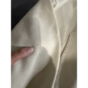 Comfrt Unisex Beige Hoodie Sz M Comfortable Cozy Relax thumbnail 5
