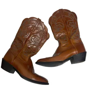 Ariat Leather Cowboy Boots Women’s Sz. 6.5 thumbnail 1