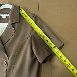 Vintage Pendleton 100%‎ Wool Double Breasted Classic Structured Blazer Dress thumbnail 15