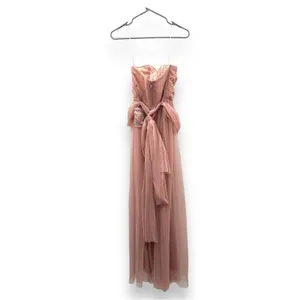 Birdy Grey‎ NWT Christina Dress Women's Size Small Rose Quartz Tulle Convertible thumbnail 8