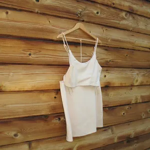 NWT Superdown Madalyn Skirt Set in Nude XL thumbnail 4