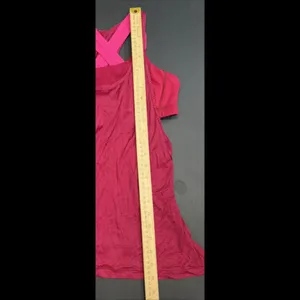 Lululemon Tank Top Bra Red Pink Luxury Designer Athletic Lounge Preppy 6‎ thumbnail 6