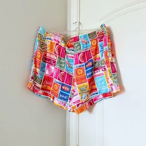 Target Pride Vibrant Rainbow Satin Pride Shorts Lightweight & Festive Sz XXL thumbnail 6