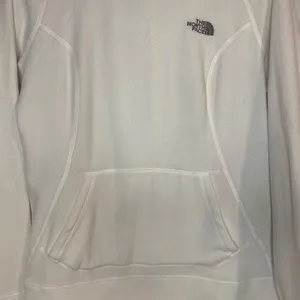 The North Face White Fleece Hoodie Women's‎ Size Medium Gorpcore Outdoors thumbnail 2