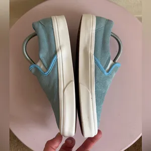 Vans Light Blue Slip on Womens size 7 thumbnail 3