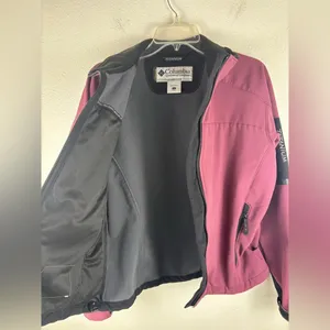 Columbia Women's Large Purple‎ Titanium Full Zip Lined Jacket Waterproof Outdoor thumbnail 11