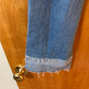 Veronica Beard Carolyn Baby Boot High Rise Jeans Blue Denim Button Fly Size 26/2 thumbnail 13