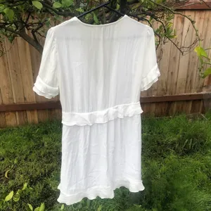 NWOT Show me Your Mumu Virginia white mini dress XS thumbnail 7
