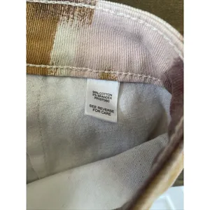Versona Abstract Print Flare Jeans Womens‎ Size 28 Brown Tan Boho Denim thumbnail 5