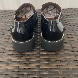 Franco Sorto, Cassandra, penny loafers, black patent leather women’s size 10 thumbnail 3