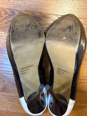 Rue21 | Black & White Stiletto High Heels Size Large 8/9 thumbnail 4