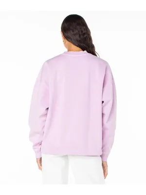 ROXY Pink Aloha Heart Sweatshirt Size L NEW NWT thumbnail 3
