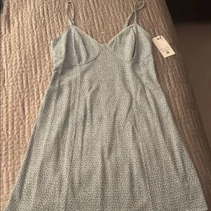 Billabong Blue Patterned Mini Dress thumbnail 1