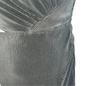 Hello Molly Black One Shoulder Cut Out Midi Dress Wedding Party Slit Bodycon thumbnail 9