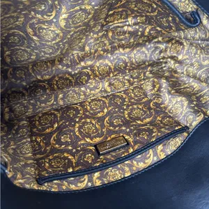 Versace Black Vanitas Medusa Patent Leather Shoulder Bag thumbnail 13