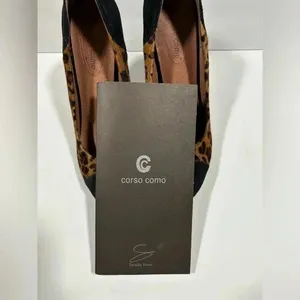 Corso Como NEW!-Leopard cow hair, suede heel pumps size 8 thumbnail 12