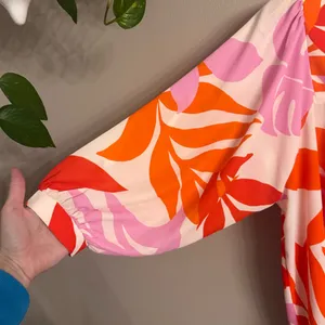ADRIENNE Island Breeze Ruffle Collar‎ Blouse thumbnail 3